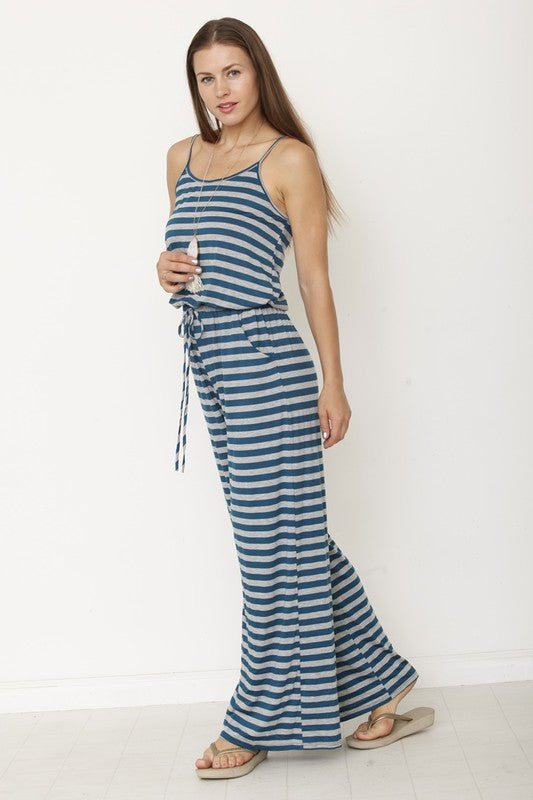 Brentwood stripe jumpsuit