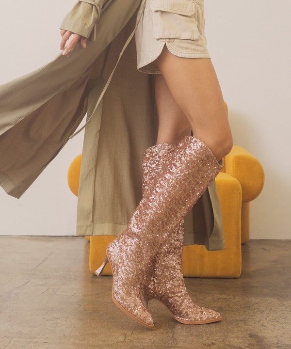 Broadway Sequin Boots