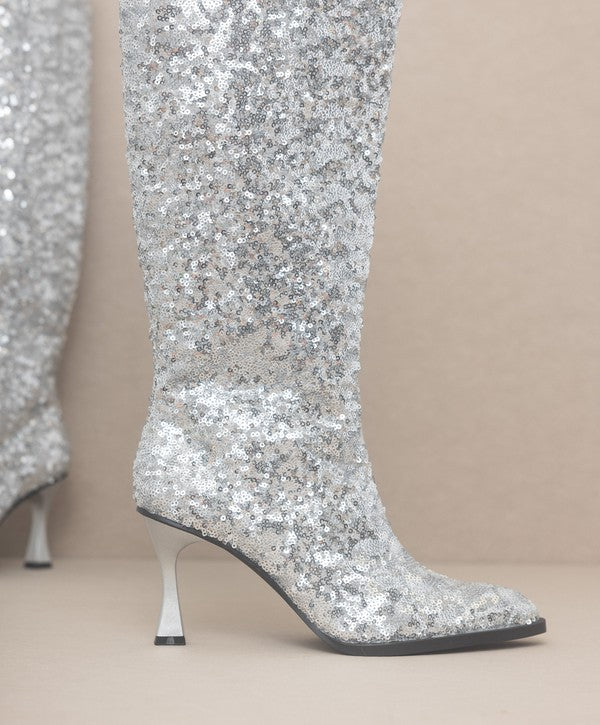 Broadway Sequin Boots