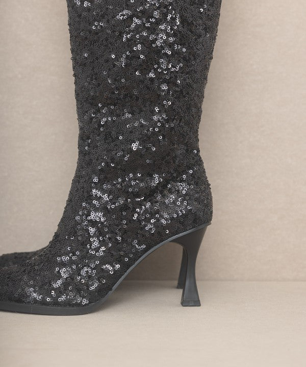 Broadway Sequin Boots