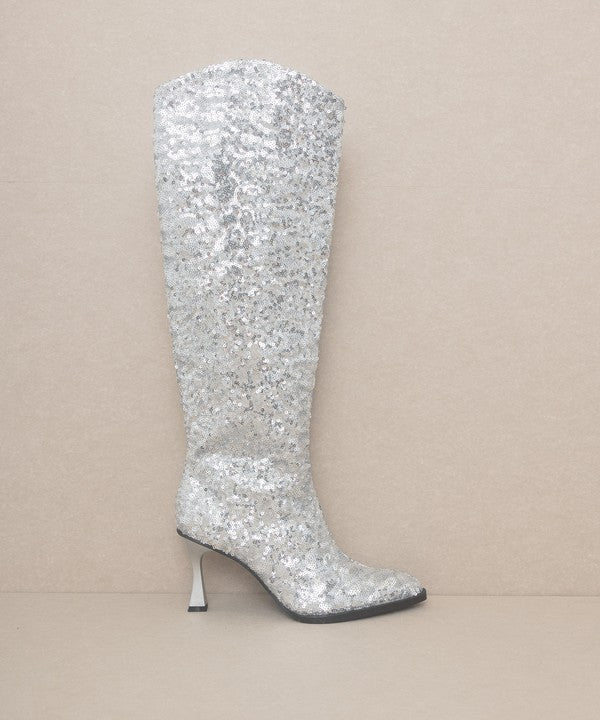 Broadway Sequin Boots