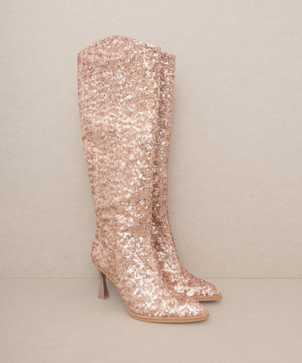 Broadway Sequin Boots