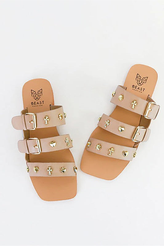 LANA STUDED SANDALS