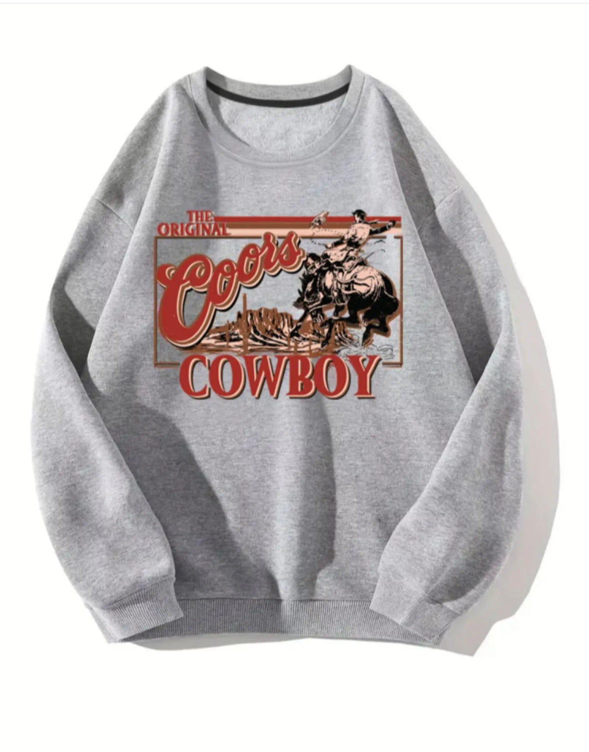 Coors Cowboy Crewneck