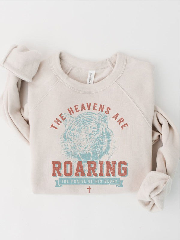 The Heavens Are Roaring Graphic Sweatshirt