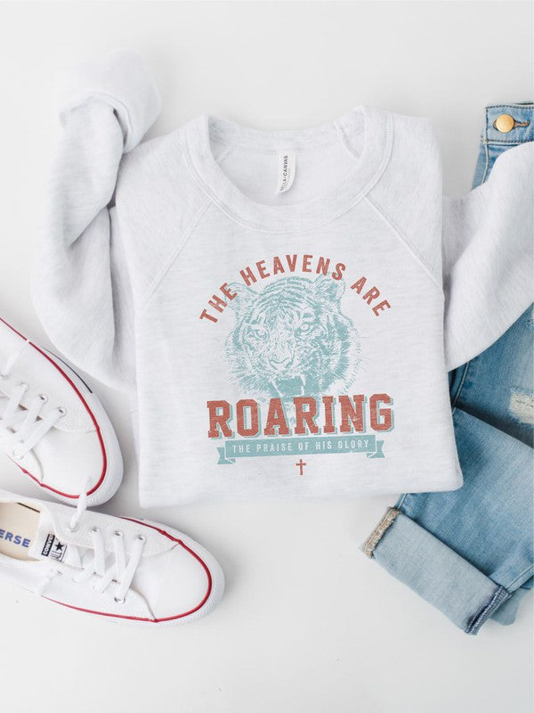 The Heavens Are Roaring Graphic Sweatshirt