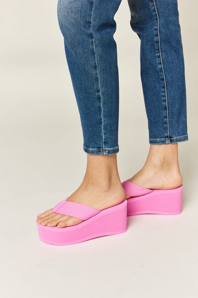 Summer Days Platform Wedge Sandals