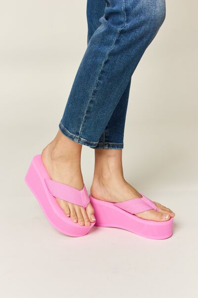 Summer Days Platform Wedge Sandals